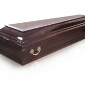 Гроб лакированный 014