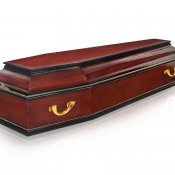 Гроб лакированный 016