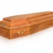 Гроб лакированный 018