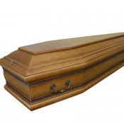 Гроб лакированный 003