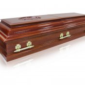 Гроб лакированный 033