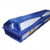 Гроб обитый тканью 003