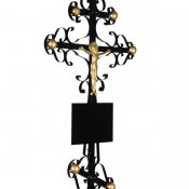 Крест металлический 014